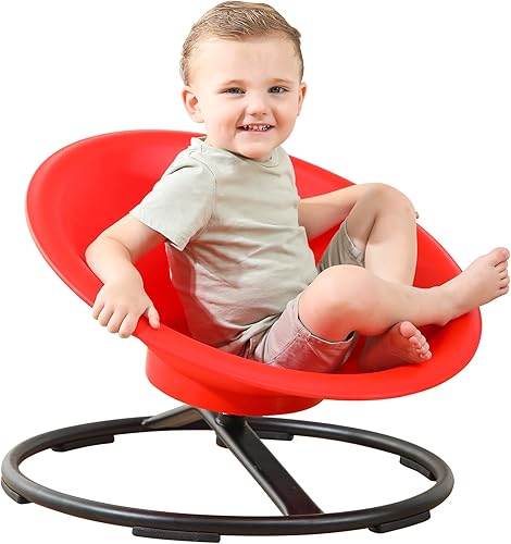Silla Giratoria para Niños Autistas, Juguetes de Sentarse y Girar para Autismo para Edad 3+, Silla Giratoria Sensorial que Mejora las Habilidades