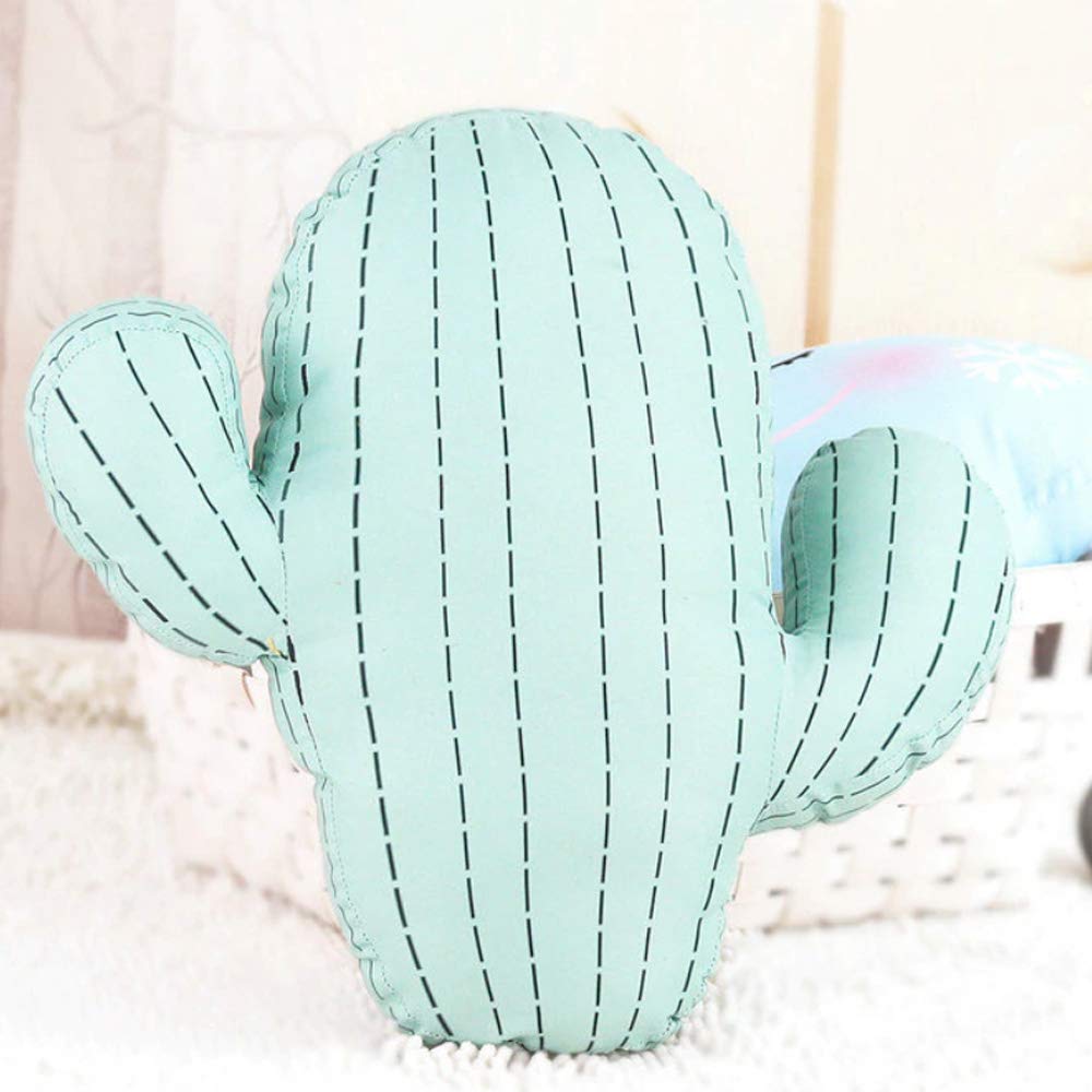 Crazyify Cactus Printed Pillow for Kids| Boys |Girls - Velvet Pillow for Kids | Pillow for Children Room | Plush Cushion/Toys for Kids | Gift for Kids (Size-40cm) (B0B1MR7MW9) Amazon Price History, Amazon Price Tracker
