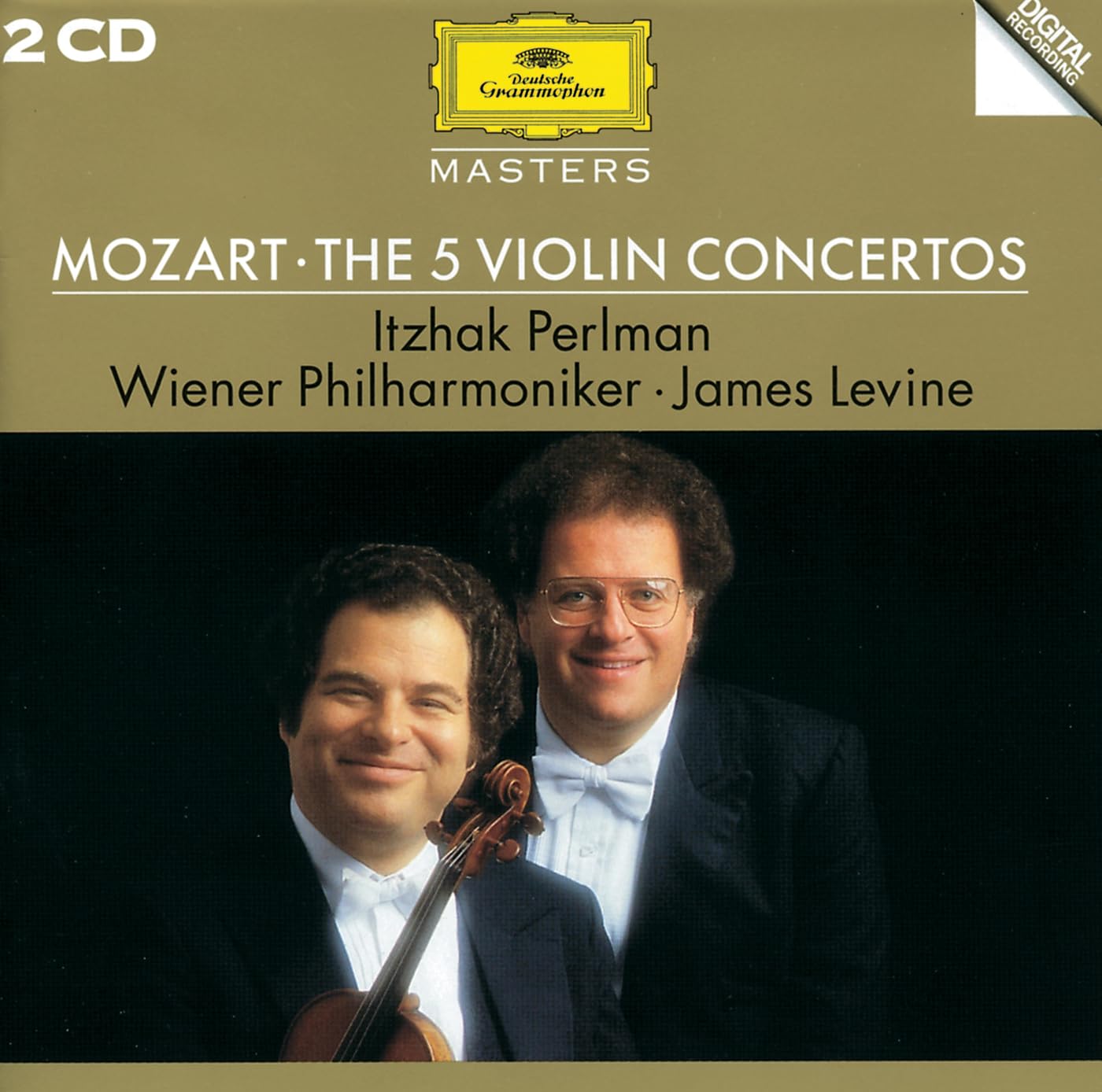 Itzhak Perlman, Wiener Philharmoniker, James Levine & Wolfgang Amadeus Mozart