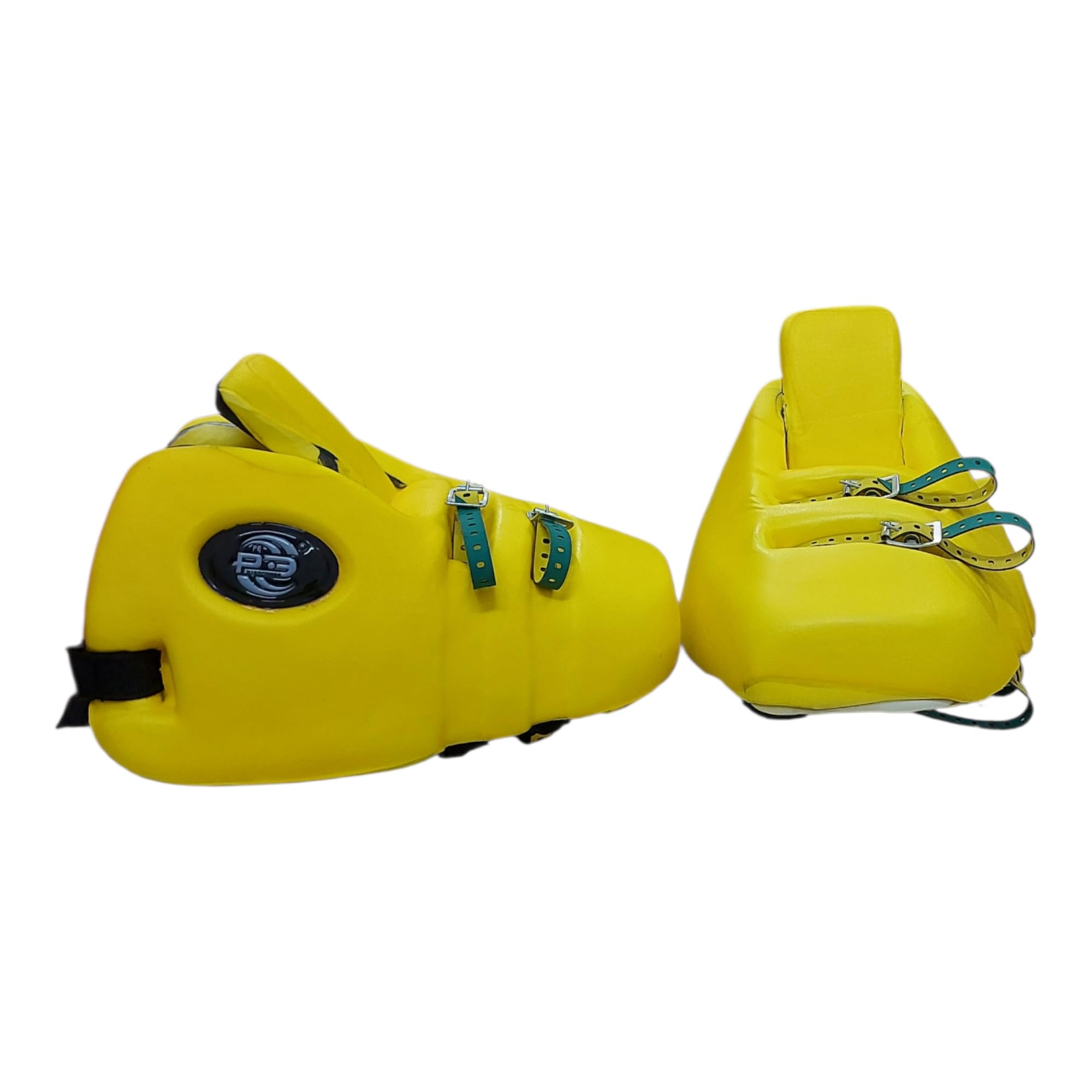 PE Hockey Goalkeeper High-Rebound Kicker | Polyethylene Foam Side Protection | Durable Lightweight | Training and Match Use (Yellow) 1