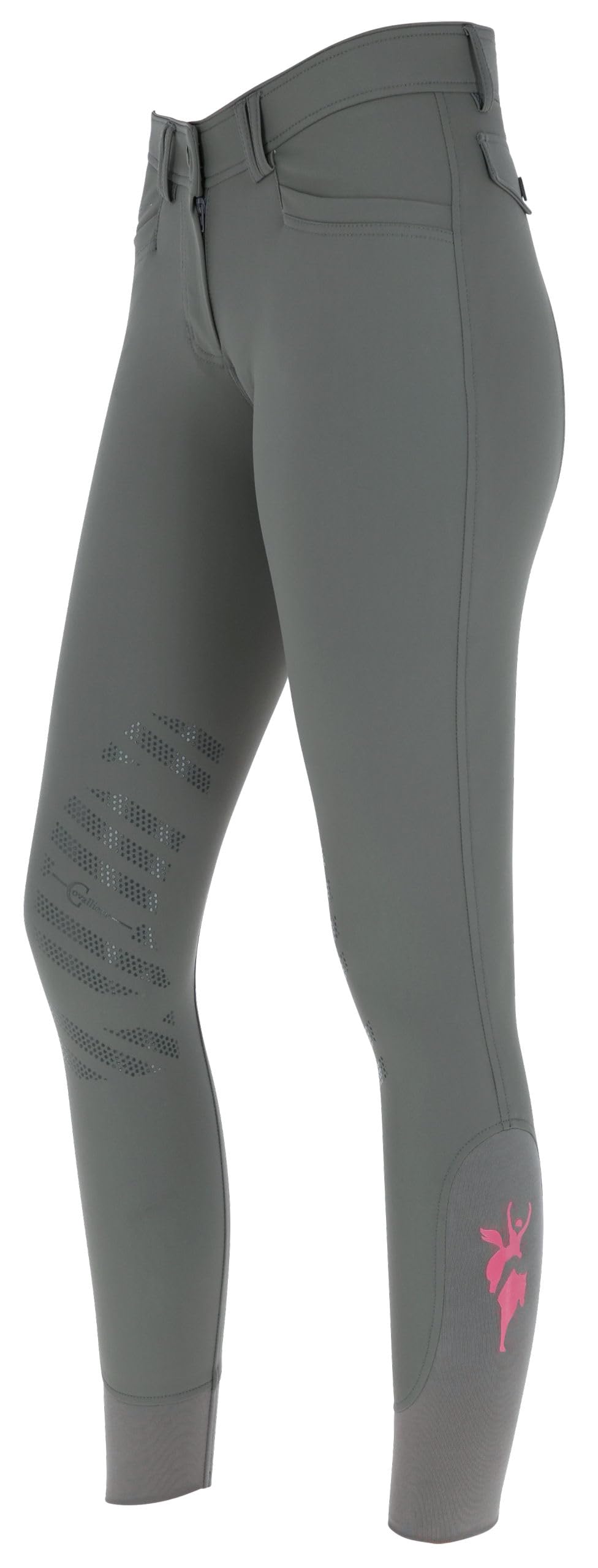 Covalliero Women's Noir Mid Grip Riding Pants For Janne