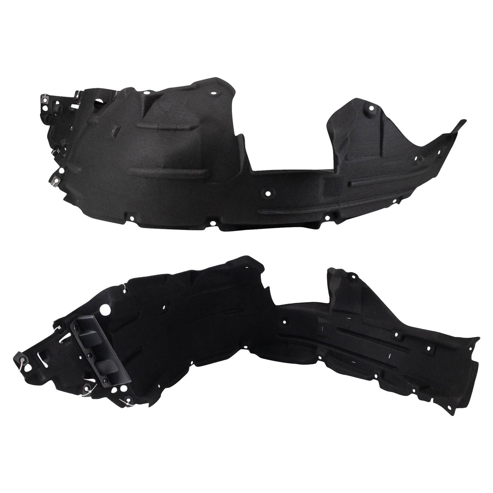 TRQ Front Inner Fender Liner Set | For 2016-2018 Honda HR-V HO1248171 HO1249171