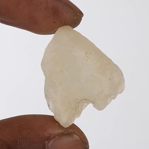 Miniatura 3 de GEMHUB Piedra lunar áspera crudo blanco natural 48.55 CT Piedra de luna natural Piedra de luna suelta para joyería, Gema, piedra lunar de Sri Lanka