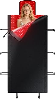 BestQool 얼굴 바디용 레드 라이트 테라피, 4가지 파장 적외선 레드 라이트 테라피 패널, 엘리트 등급 듀얼 칩 LED 100개, 고출력 적외선 라이트 테라피 램프, 모듈식 디자인. 160W