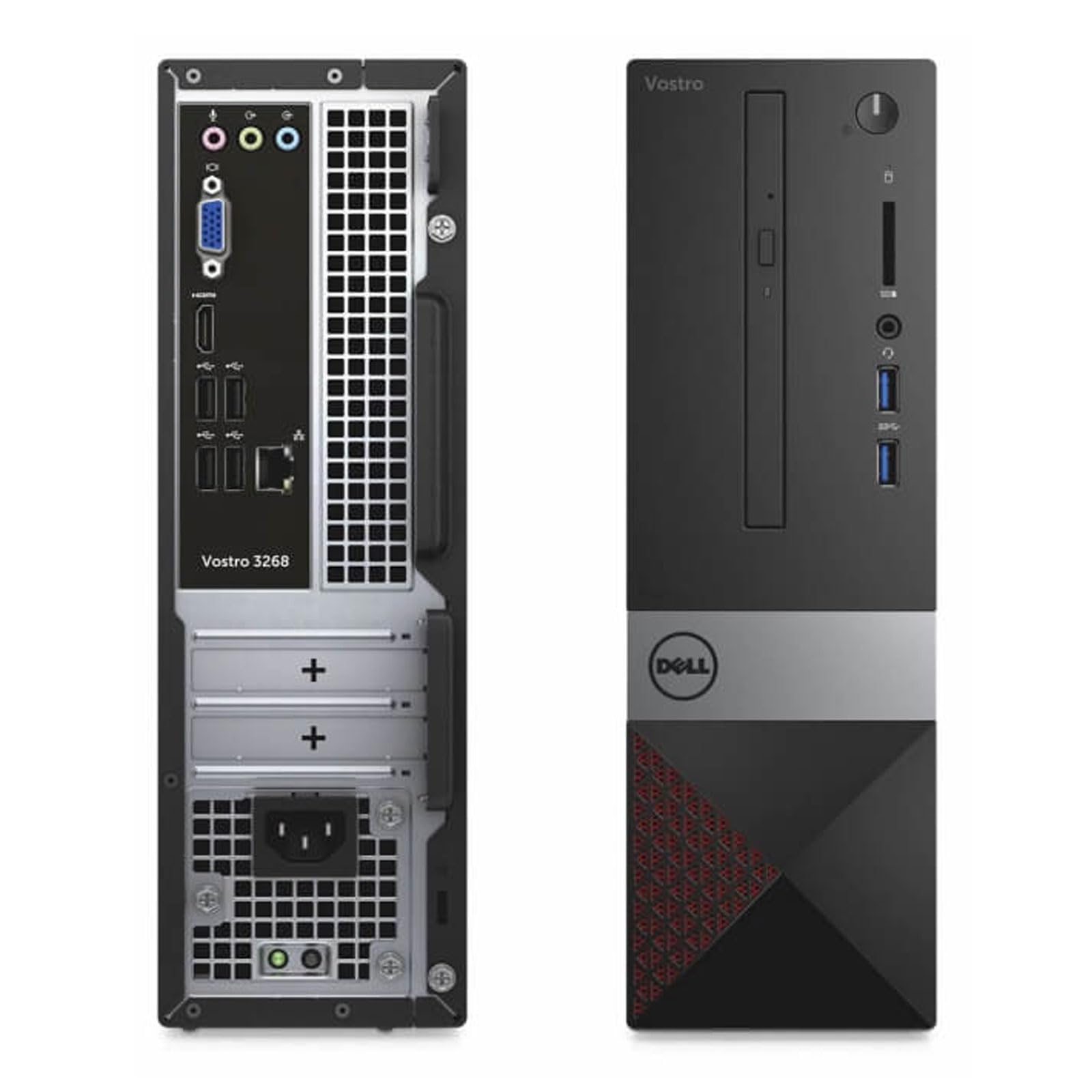 Dell Vostro 3268 PC SFF, Intel i5-6500, RAM 8GB, SSD 256GB (Ricondizionato) | Windows 11 Pro, Wi-Fi, HDMI, PC Desktop Compatto per Ufficio, Smart Working, Casa, Pronto all'Uso