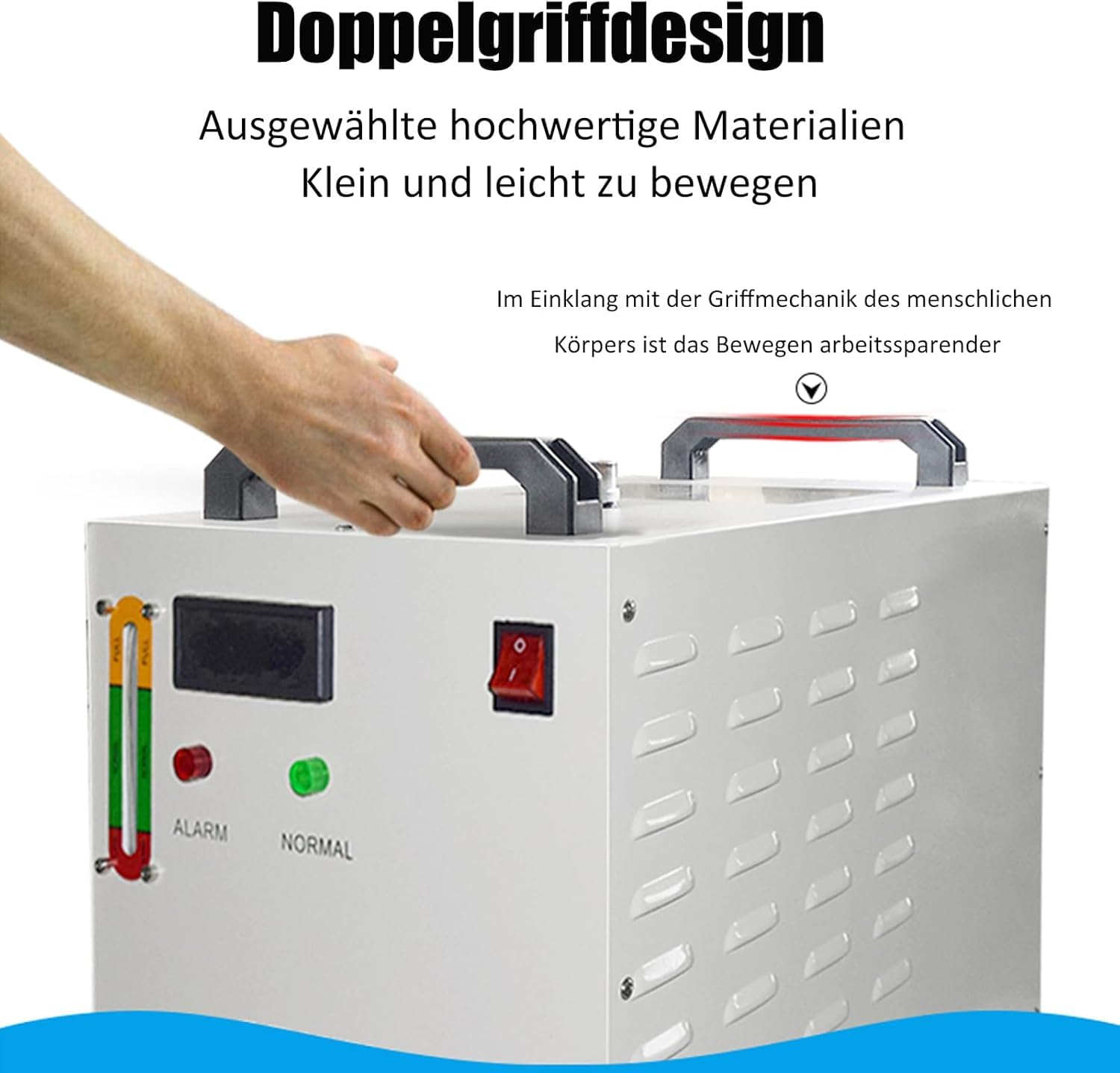 Industrial Water Chiller CW-3000 CO2 Laser Rohrkühler 9 L 220 V 10 L/Min