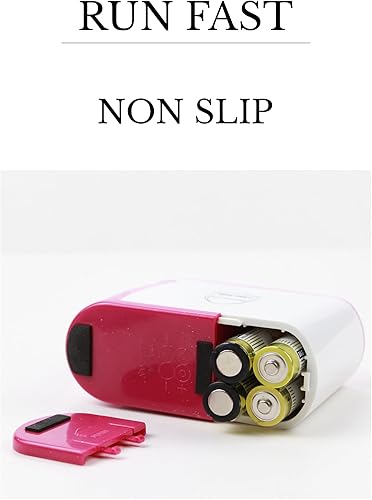 Miniatura 3 de Diseño de sacapuntas eléctrico Run Fast para estudiantes (rosa)