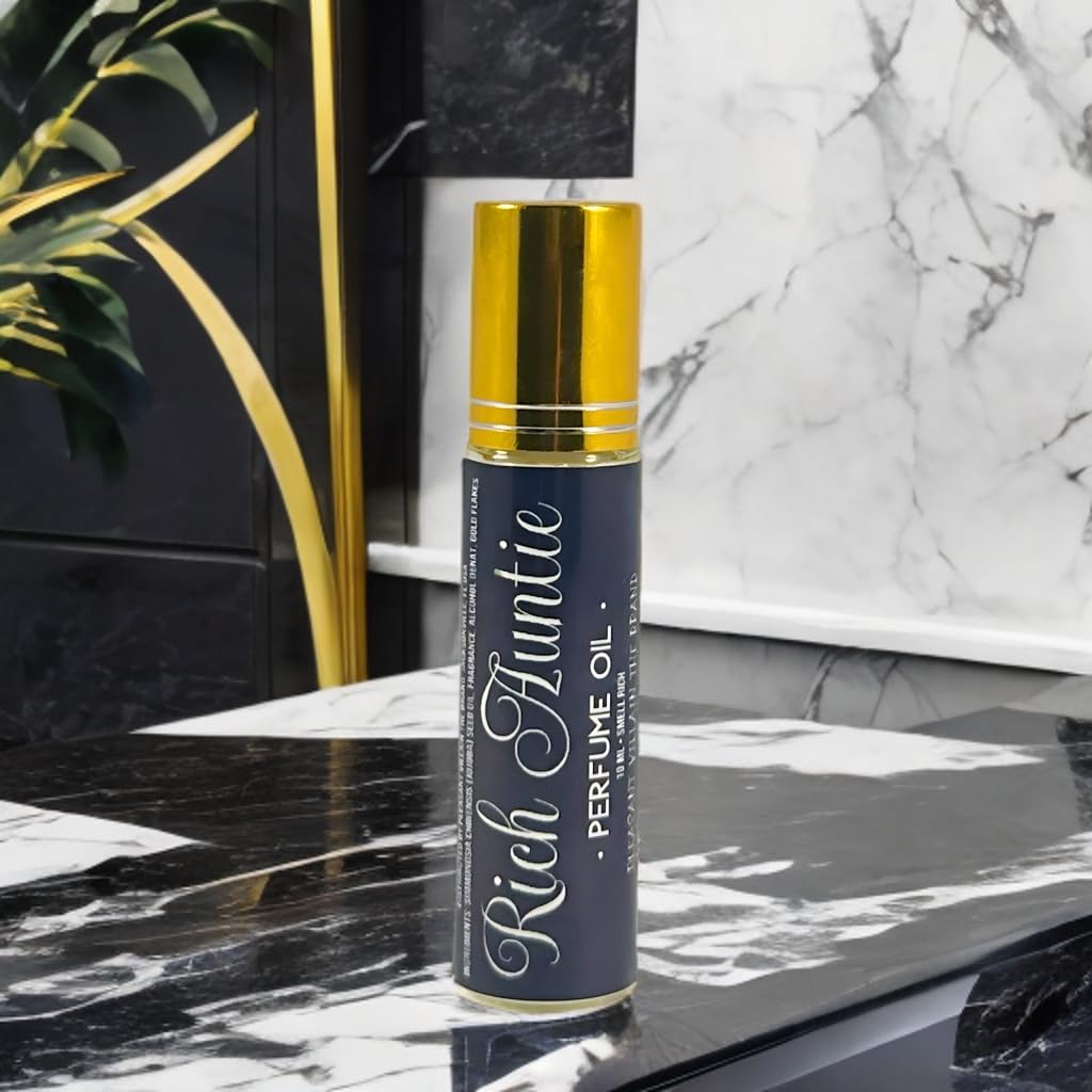 Rich Auntie Perfume Oil | One of a Kind Fragrance, Violet, Sweet Plum, Raspberry, Cashmere, Cake, Amber, Vanilla Woods