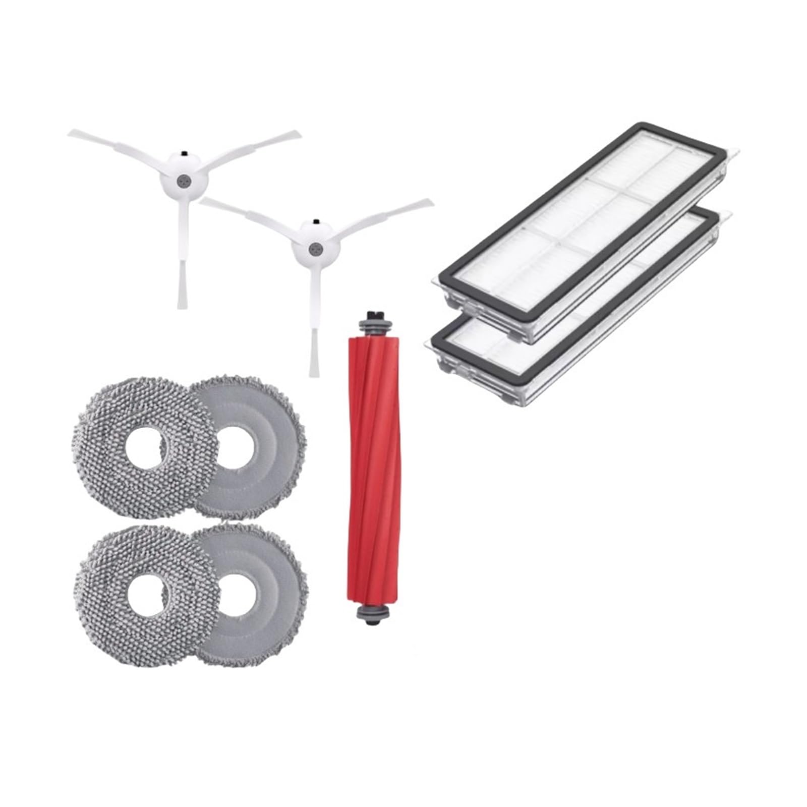 Accessory Kit，Compatible For Roborock，Q Revo MaxV Filter Brush Mop Parts