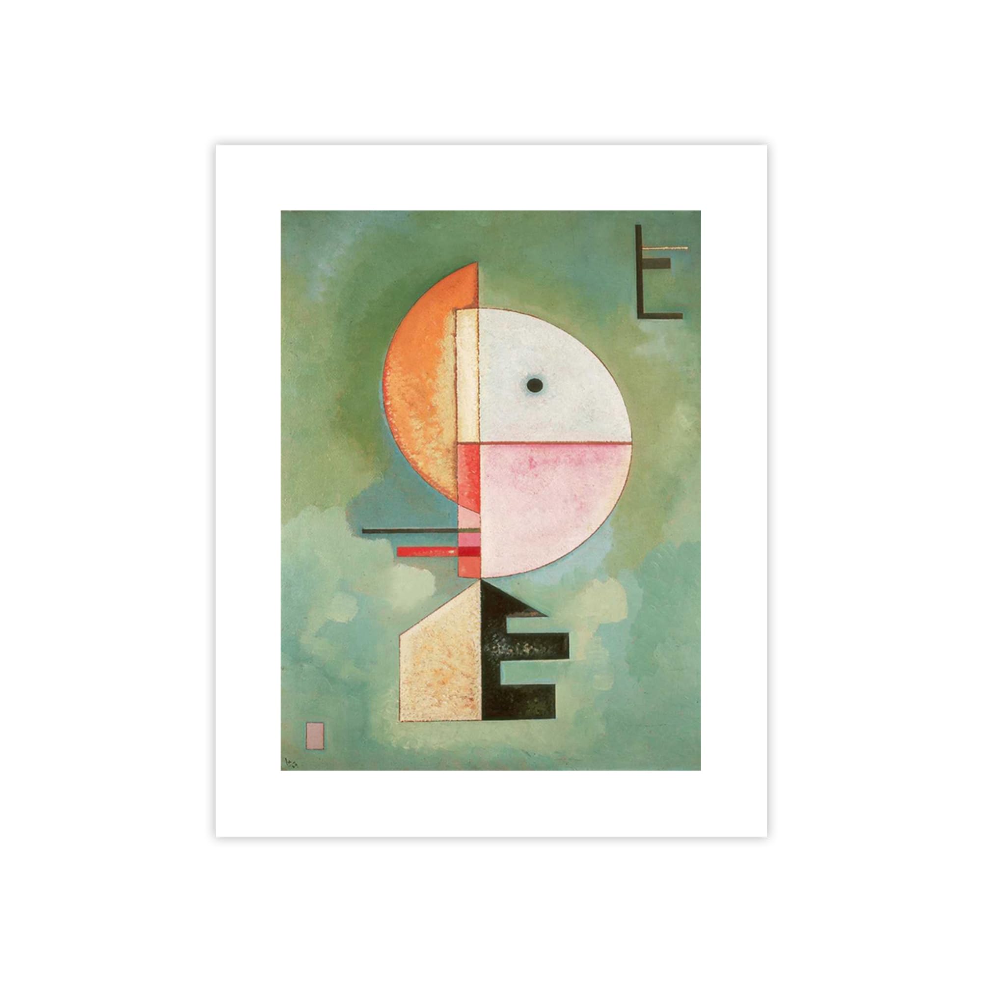 Poster Wassily Kandinsky Upward 100x75 cm impression papier d'art salon
