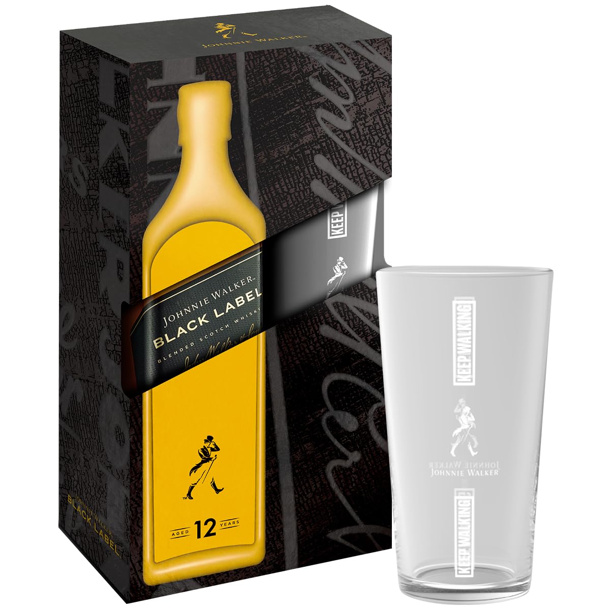Amazon.co.jp: ジョニーウォーカー ブラックラベル 12年 ギフト