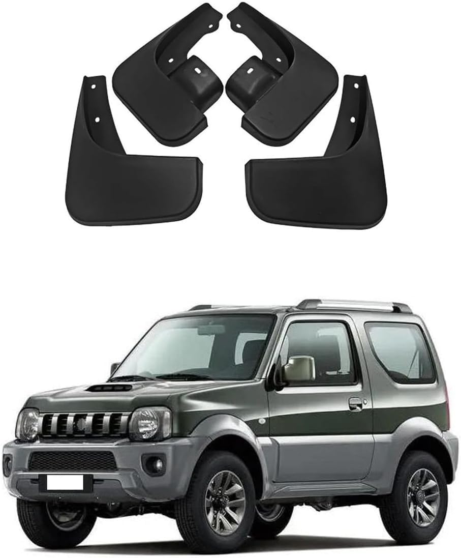 Guardabarros para Suzuki Jimny BJ64 BJ74, protección integral de goma para rutas de invierno