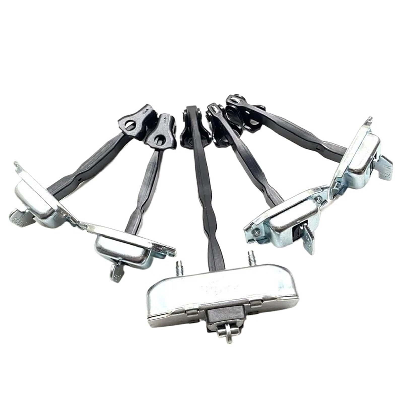Swvydc A Set Of 5Pcs Front Door Check Strap Fit For Toyota Rav4 Aca3# 2006-2015 Door Check Strap Stopper Jam 68610-0R020 68630-0R020 68650-0R020 Car Door Check Strap(A Set Of 5Pcs)