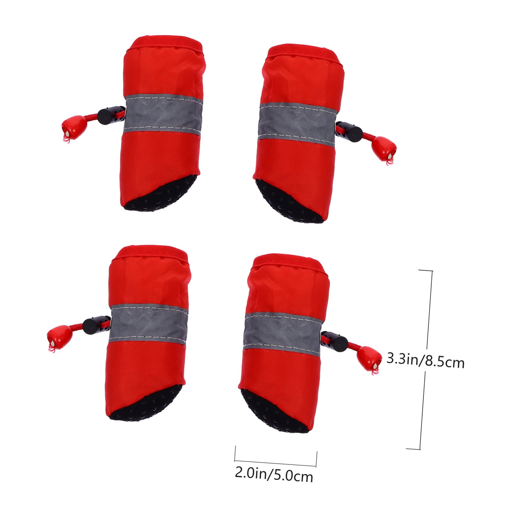 GALPADA Dog Paw Protectors Non-Slip Dog Shoes Socks Warm Comfortable for Puppies