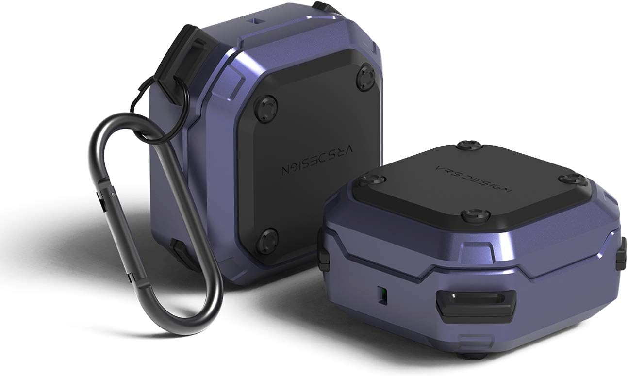 VRS Design Acitve for Galaxy Buds2 Pro Case (2022) / Galaxy Buds 2 Case (2021) / Galaxy Buds Pro (2021) / Buds Live Case (2020) (Purple)
