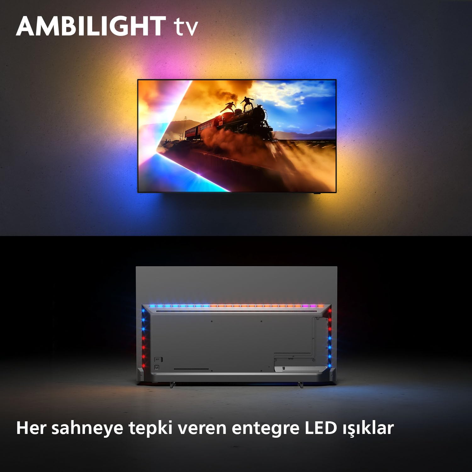 Philips Ambilight 55OLED760 Smart TV 4K 55 Pollici - Dettaglio