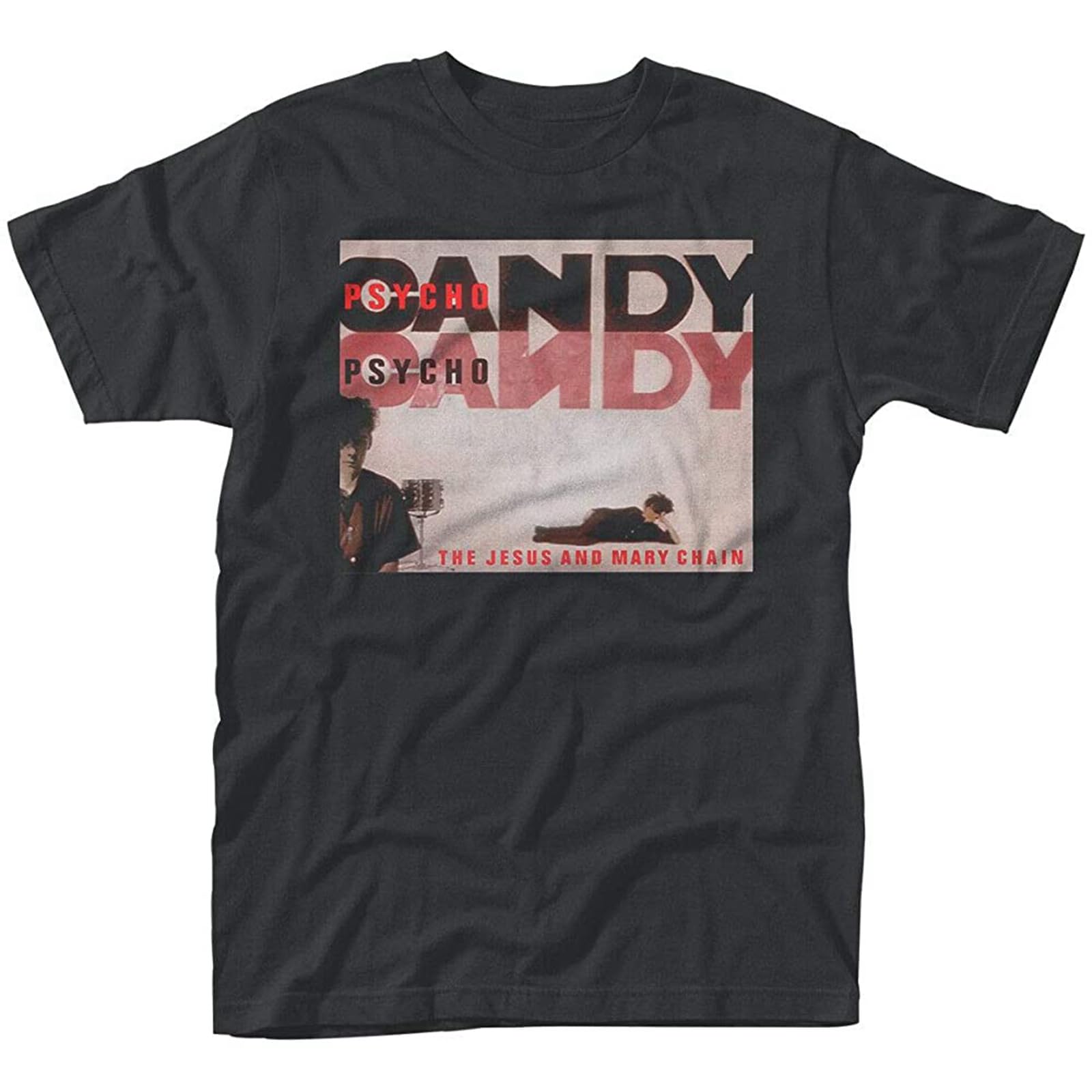 SATURNin&pd The Jesus and Mary Chain 'Psychocandy' T Shirt Black M