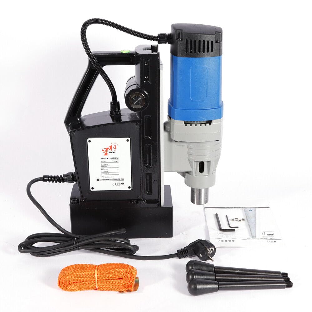 Trapano magnetico da 1680 W, 3 – 28 mm, MT3, trapano magnetico