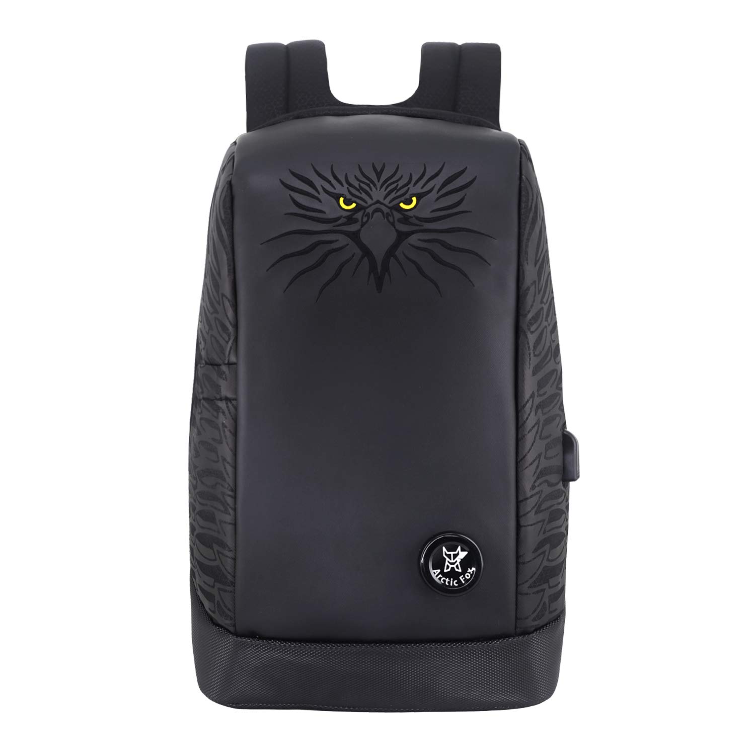 Printed Anti-Theft Backpack | 23 Ltr Capacity|Water Resistant | Multipurpose Backpack |Rain Cover| Trolley sleeve 15.6 Inches Unisex Laptop Bag with USB Charging Port