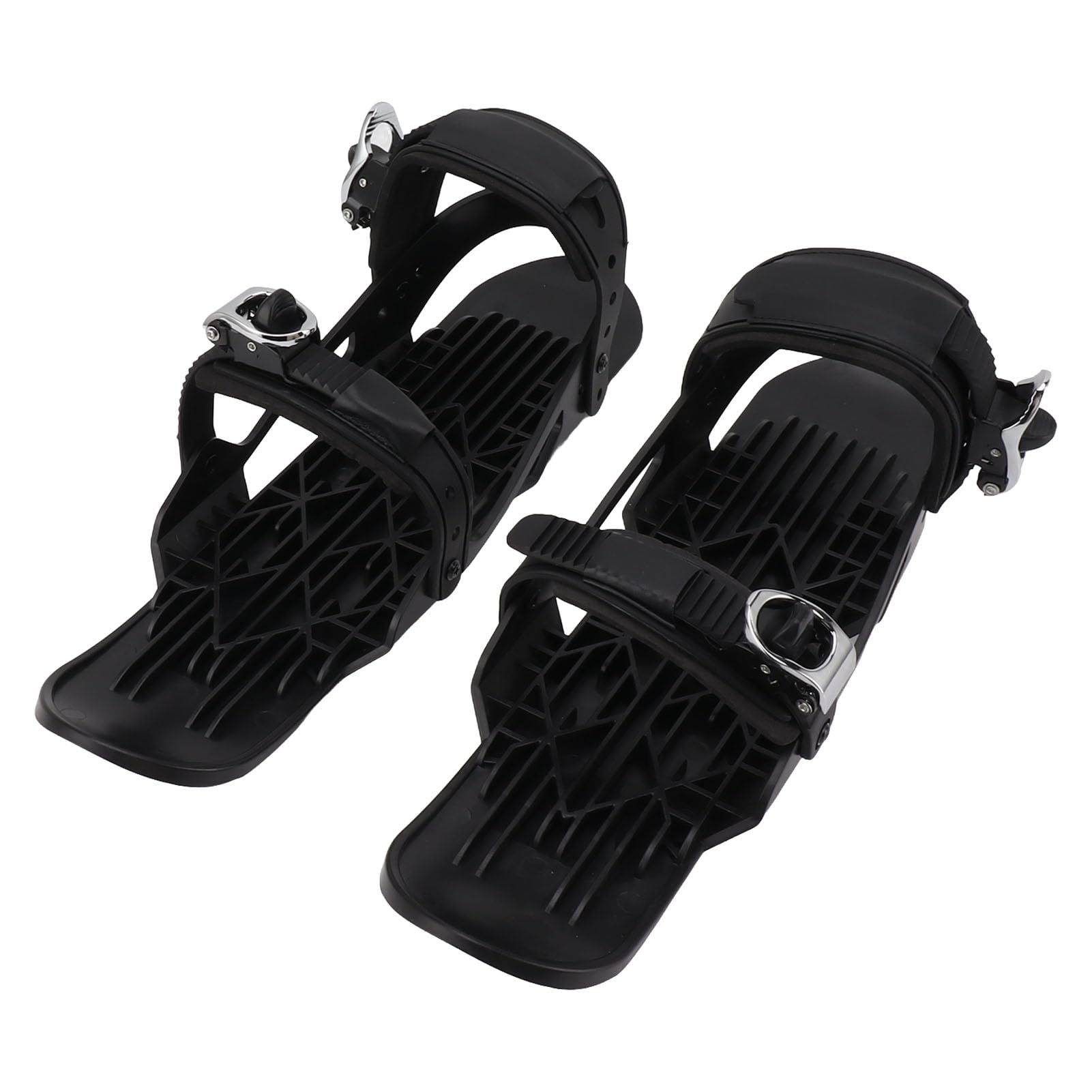 VGEBY Mini-Ski, verstellbare Aluminiumlegierung, kurze Skier für Snowboarden mit bidirektionalem Gleiten und Rückwärtsschieben, freie Größe für US 6-13 EU35-47