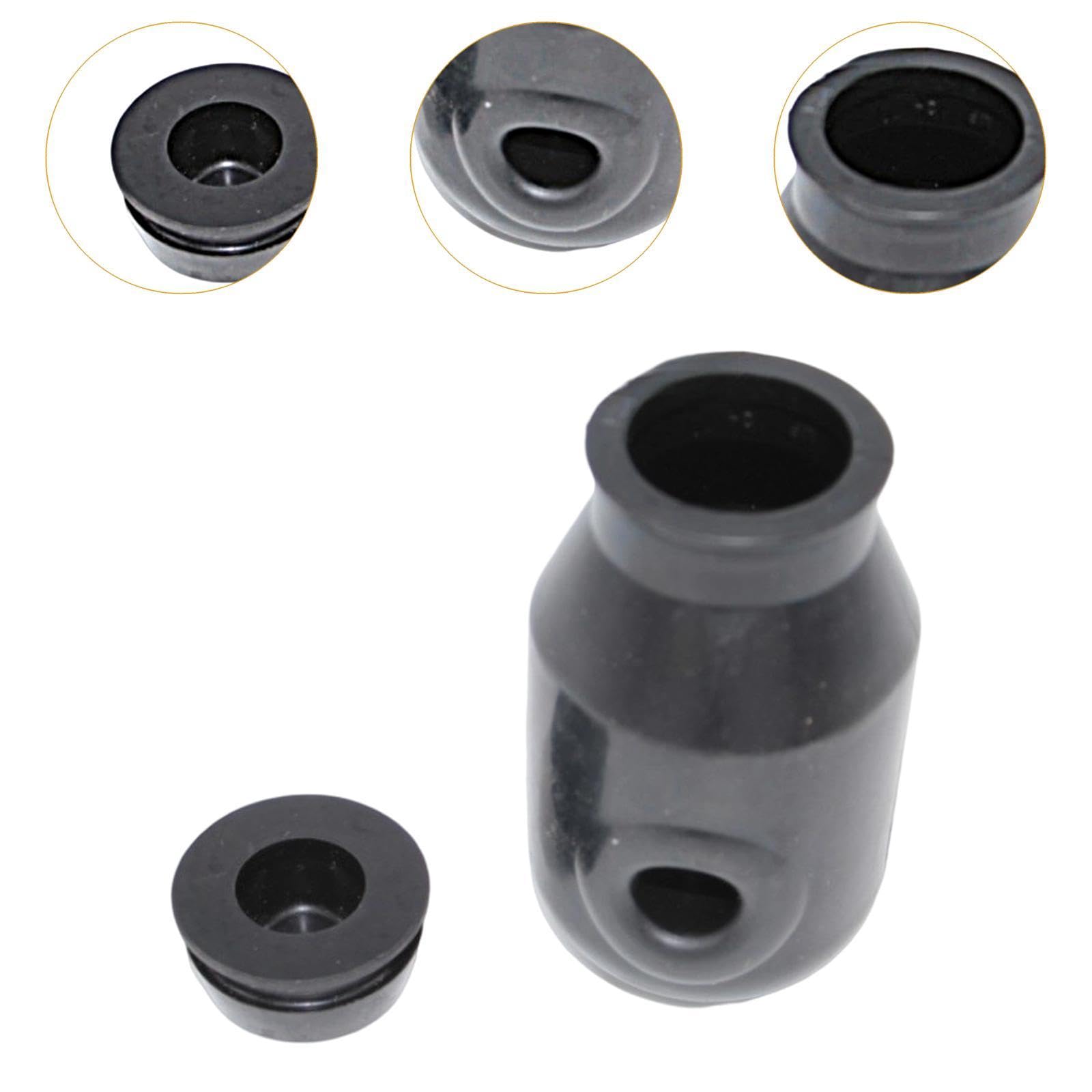 Perfeclan Coperchio Dell'olio12*8 Cm, Serbatoio Dell'olio 11 * 2 Cm, Parte del Cilindro Carrello in Materiale di Gomma Adatto Ai Carrelli Elevatori Manuali Forklift Yibat, 2 Pezzi