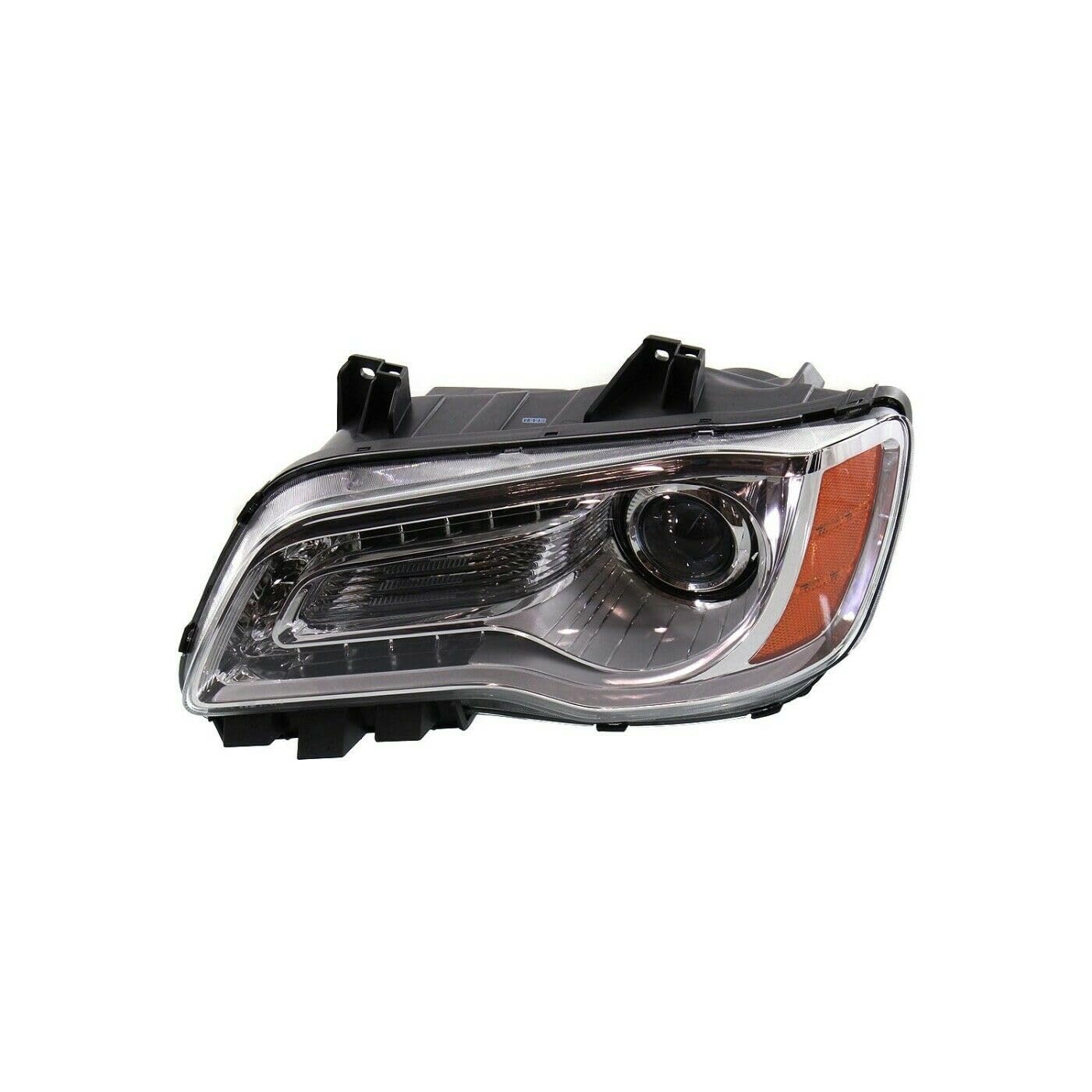 Momtlck Headlight Set for Chrysler 300 Limited 11-12 & Base/C 11-14 & C Lujo/S/SRT8 12-14 Left and Right with Bulb 2pc (2) Headlights Clear Lens 12260109 68143003AC-PFM