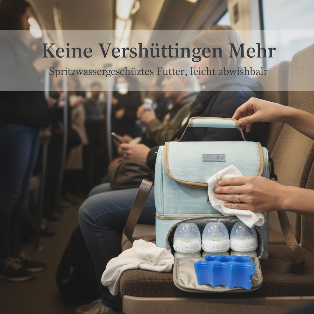 Muttermilch Kühltasche, 11L, Tragbar, style to 1