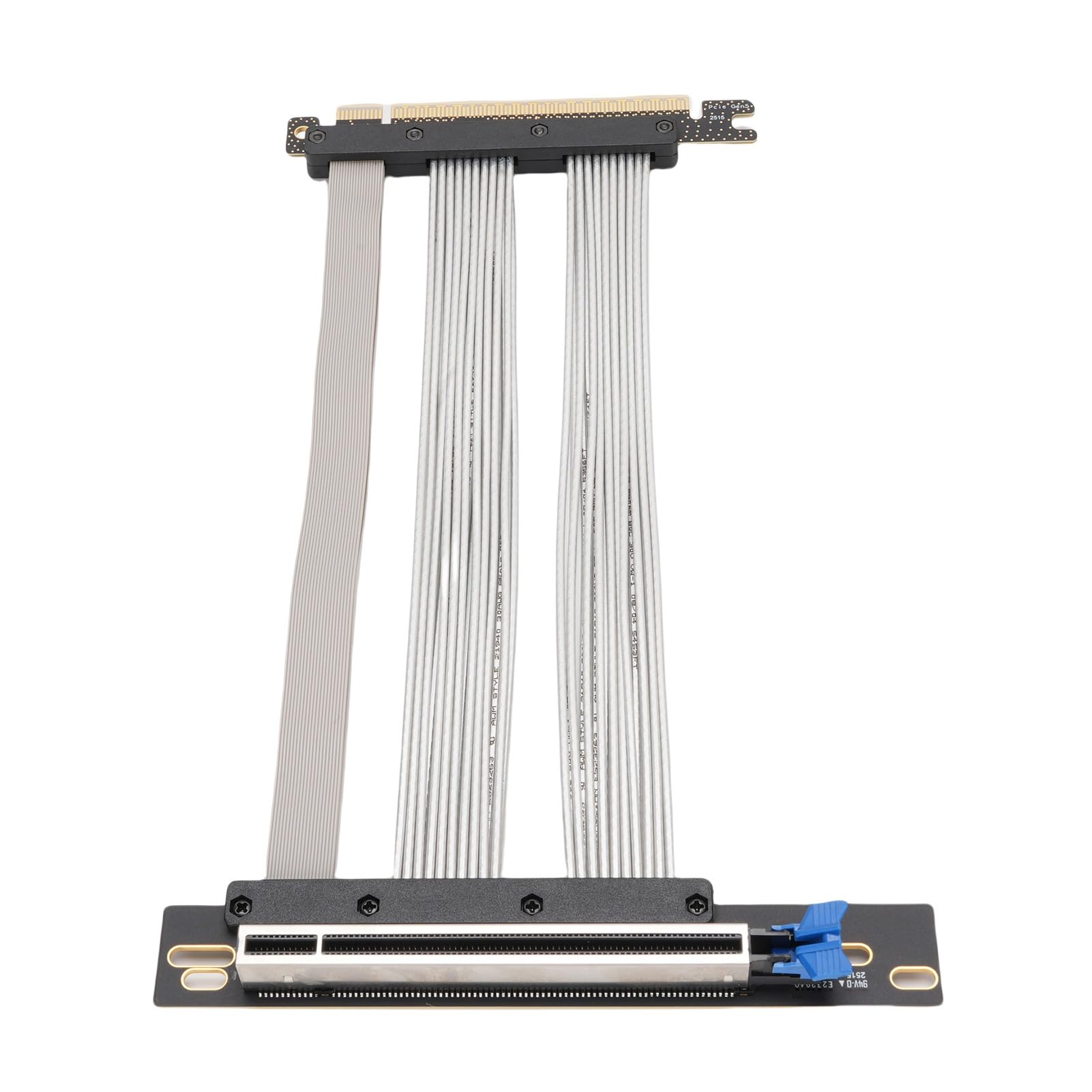 Jiawu PCIE 5.0 16X Riser Flex Cable dla RTX4090 5090, Szybki Przedłużacz GPU do Ekstremalnych Gier, [1] Przedłużacz PCIE 5.0 X, Aplikacje AI (40cm)