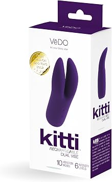 VeDO Kitti Rechargeable Pressure Point and Muscle Mini Massager Purple