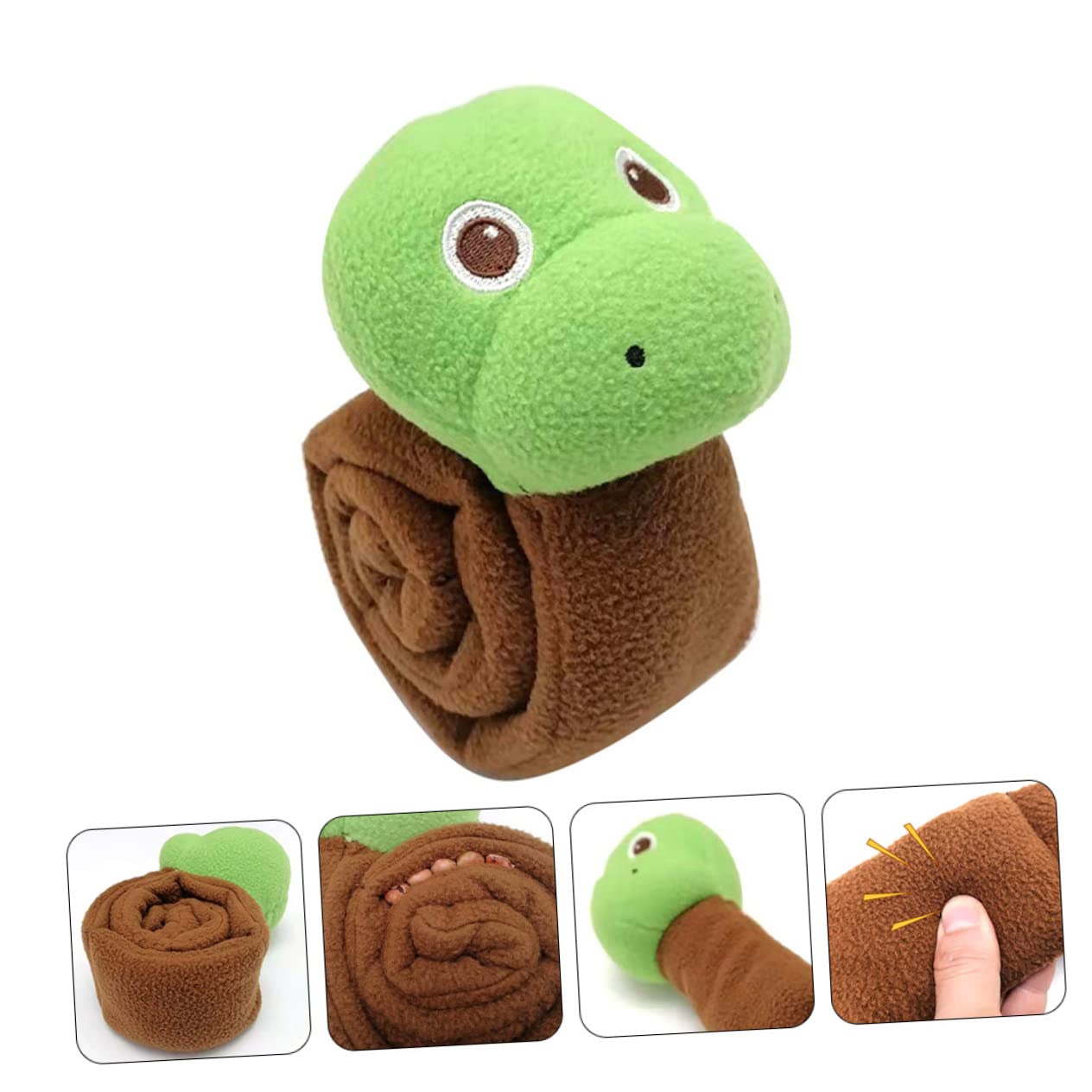INOOMP 4pièces Jouet Interactif pour Chiens Tapis Polaire Éducatif Résistant à Usure Amusant pour Mentale Entraînement De Recherche De Friandises pour Chiots