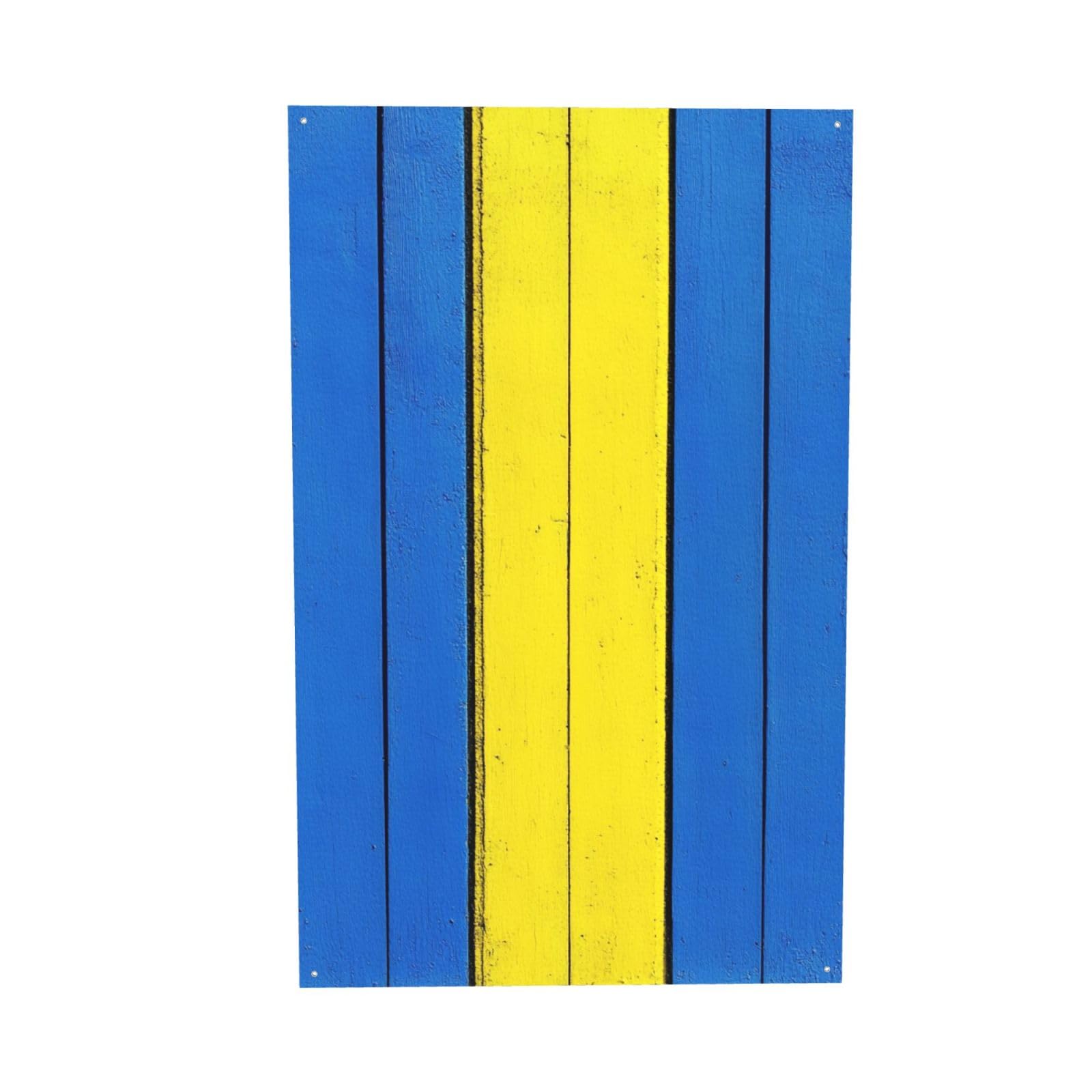 Bannière à rayures pour fête au jardin et décoration murale de dortoir