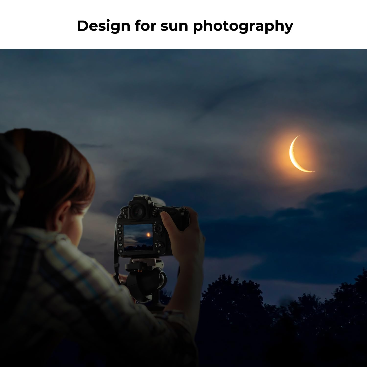 K&F CONCEPT Ø67mm Filtre ND100000 (16.6 f-Stops/5.0) Densité Neutre HD Nano-revêtements Étanche Anti des Rayures pour Prendre des Photos d'éclipse annulaire de Soleil Solaire