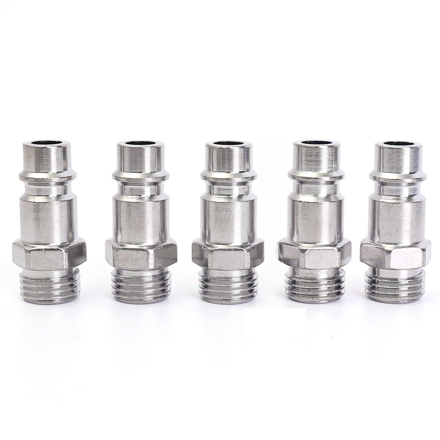 Wenwendianzi Men's 5Pcs Thread G1/4 Release Pneumatic Rust Fitting Air Compressor