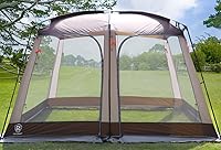 EVERADVANCED 12x10 ft Screen House Tent - Bug-Proof Mesh Canopy for 8-10 Person Camping & Backyard Shelter