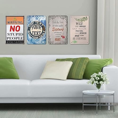 Miniatura 5 de Cartel de metal retro de la novia de Frankenstein para cafetería, bar, oficina, garaje, hotel, hogar, decoración de pared, letrero de hojalata