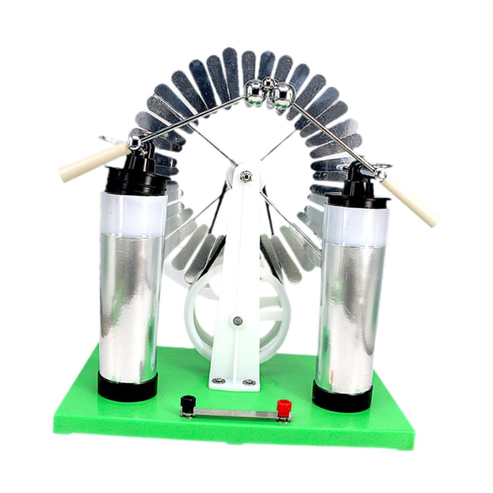 Generador de Electricidad por inducción electrostática Aulas de física interactivas Experiencias de Aprendizaje prácticas estimulantes