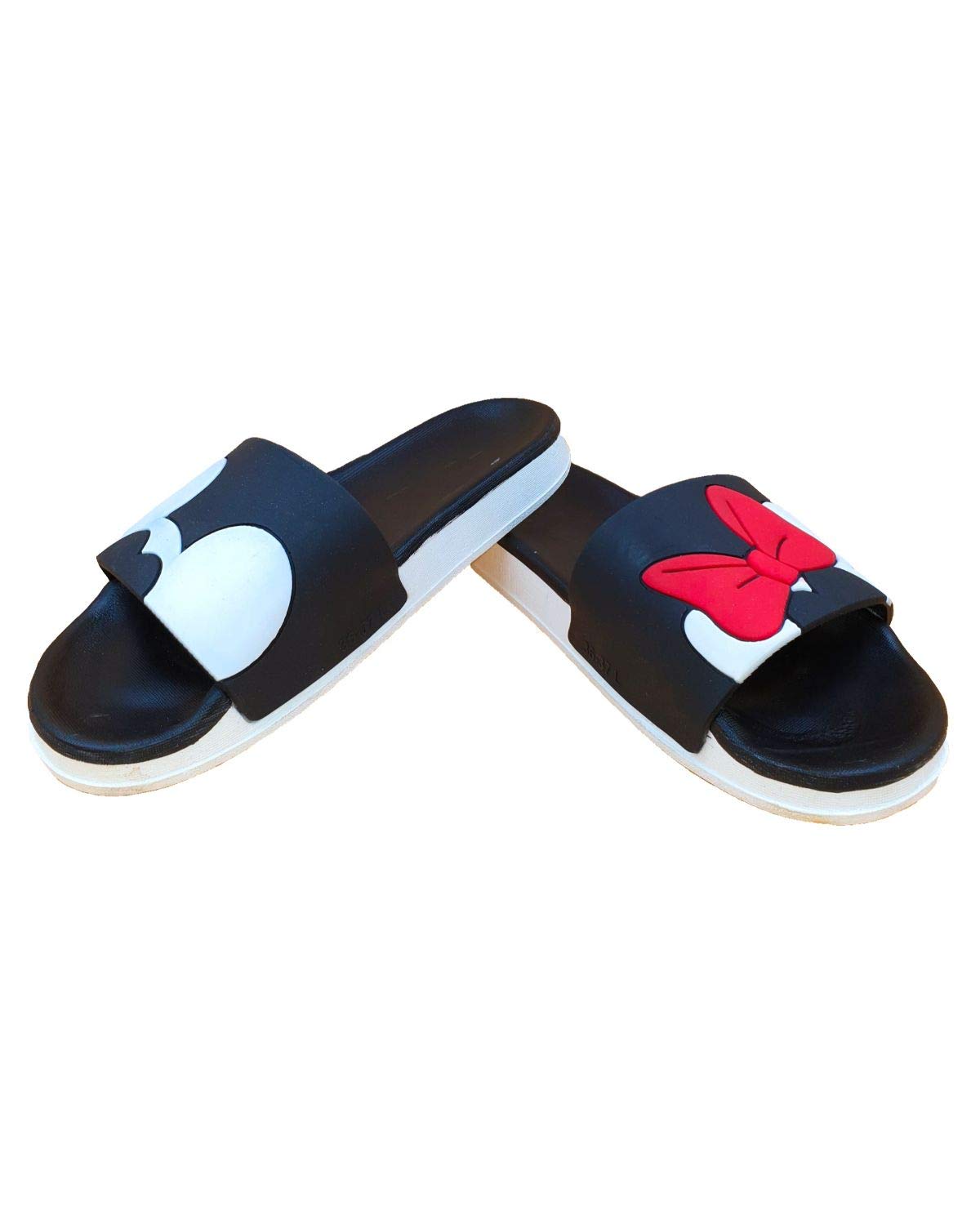 Angel Fashion Womens Black Flip-Flop - Euro 38 (B082TWQLZH) Amazon Price History, Amazon Price Tracker
