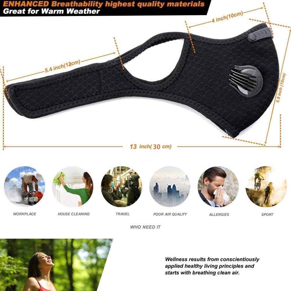 Bеѕt Cуbеr Mоndау 🔥 Filters Reusable Anti Dust Unisex Mouth Face Filter Replacement Breathable Earloop Smoke Pollen for Outdoor Cycling,Sports 🔥 Filters Reusable Anti Dust Unisex Mouth Face Filter Replacement Breathable Earloop Smoke Pollen for Outdoor Cycling,Sports
