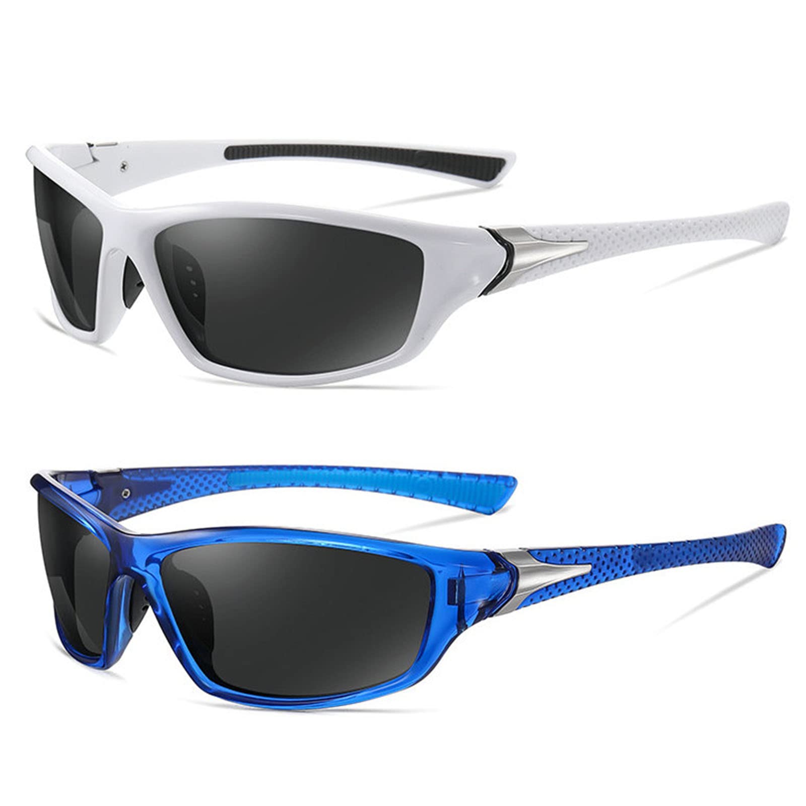 willochra 2pcs Sports Full Reading polarized Sunglasses Men Driving Reader Presbyopic Goggles Sun Glasses