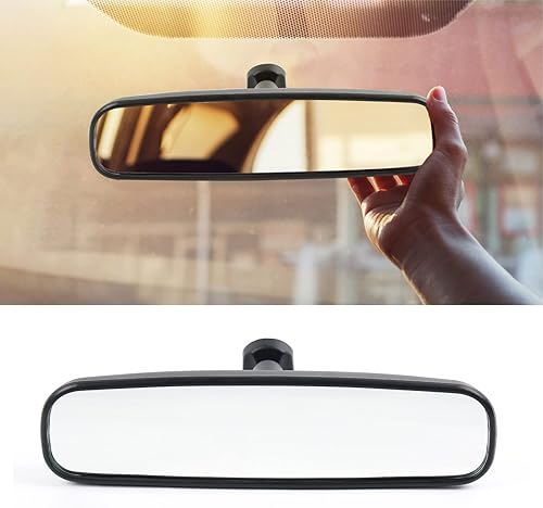 Espejo retrovisor interior de 10 pulgadas, compatible con la mayoría de automóviles, Toyota Corolla Camry RAV4, Ford Focus Nissan Rogue Altima
