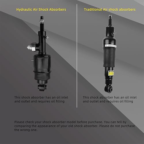 Miniatura 2 de 2 amortiguadores de aire hidráulico trasero compatibles con Infiniti QX56 2011-2013, compatible con Infiniti QX80 2014-2023,56211-1LA4A,