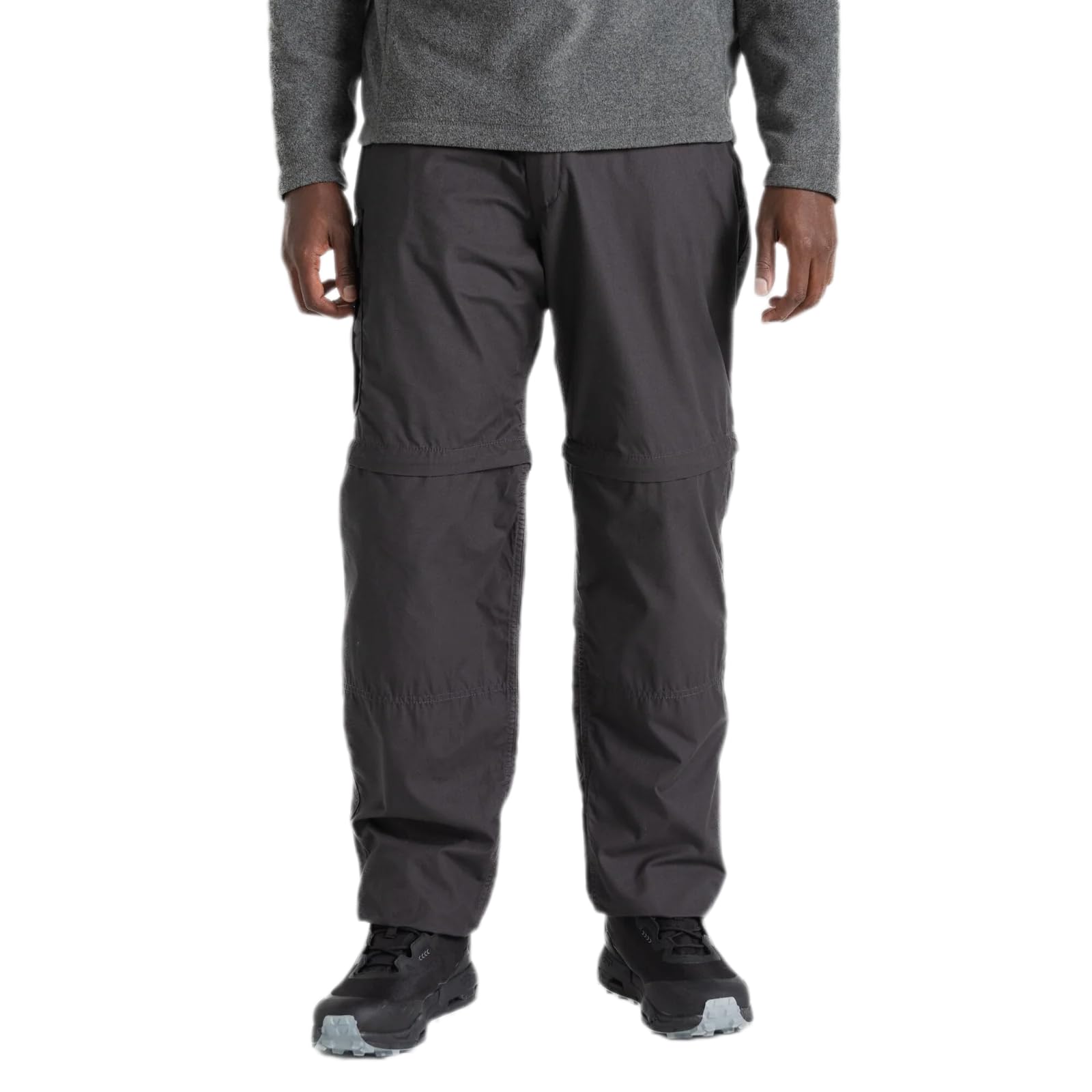 Craghoppers Men's Grey Kiwi Convertible Trousers (Short), Small