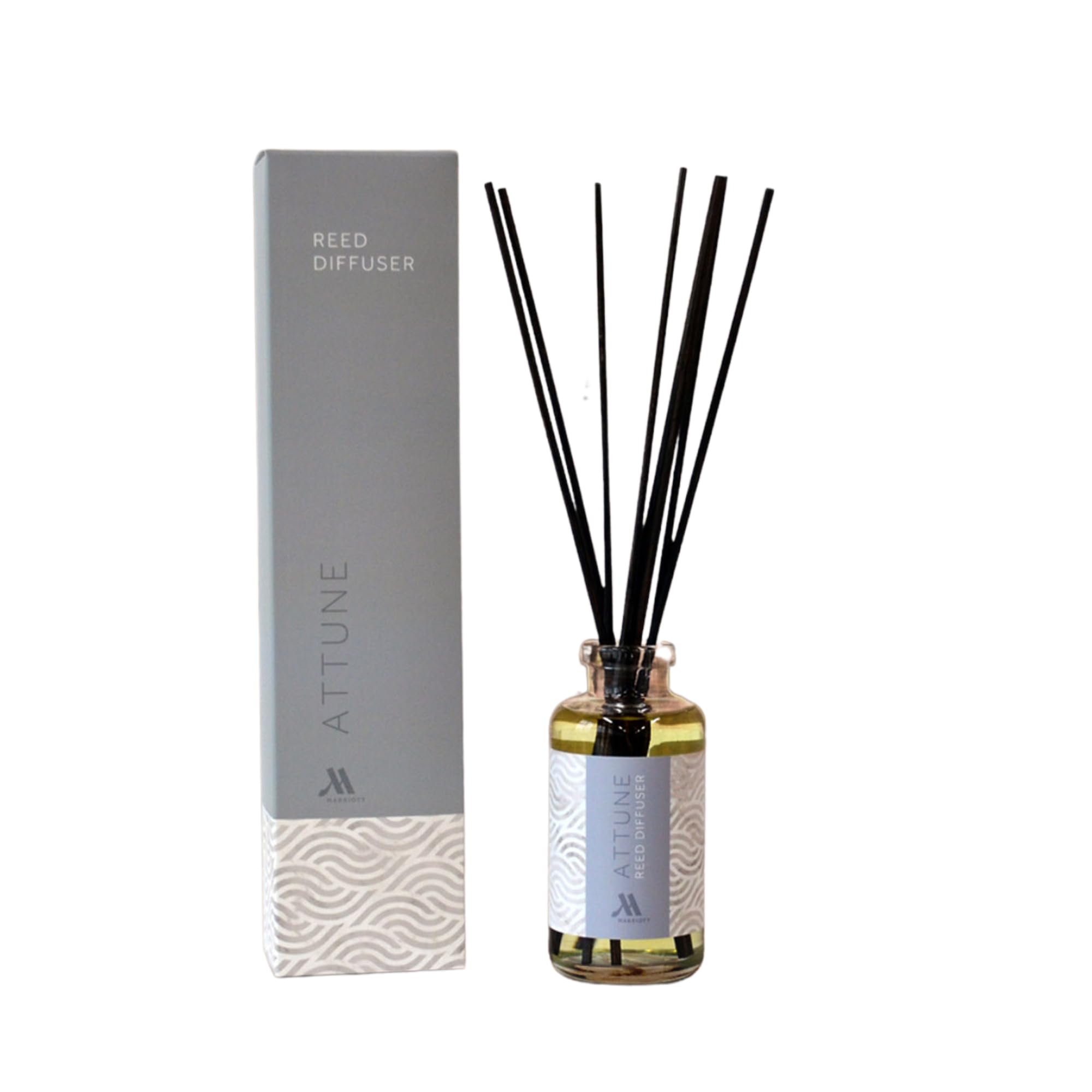 Marriott Attune Reed Diffuser - Hotel Fragrance Collection - Room Diffuser - Scent of Apple, Grapefruit, Rose, Sage - 4 oz.