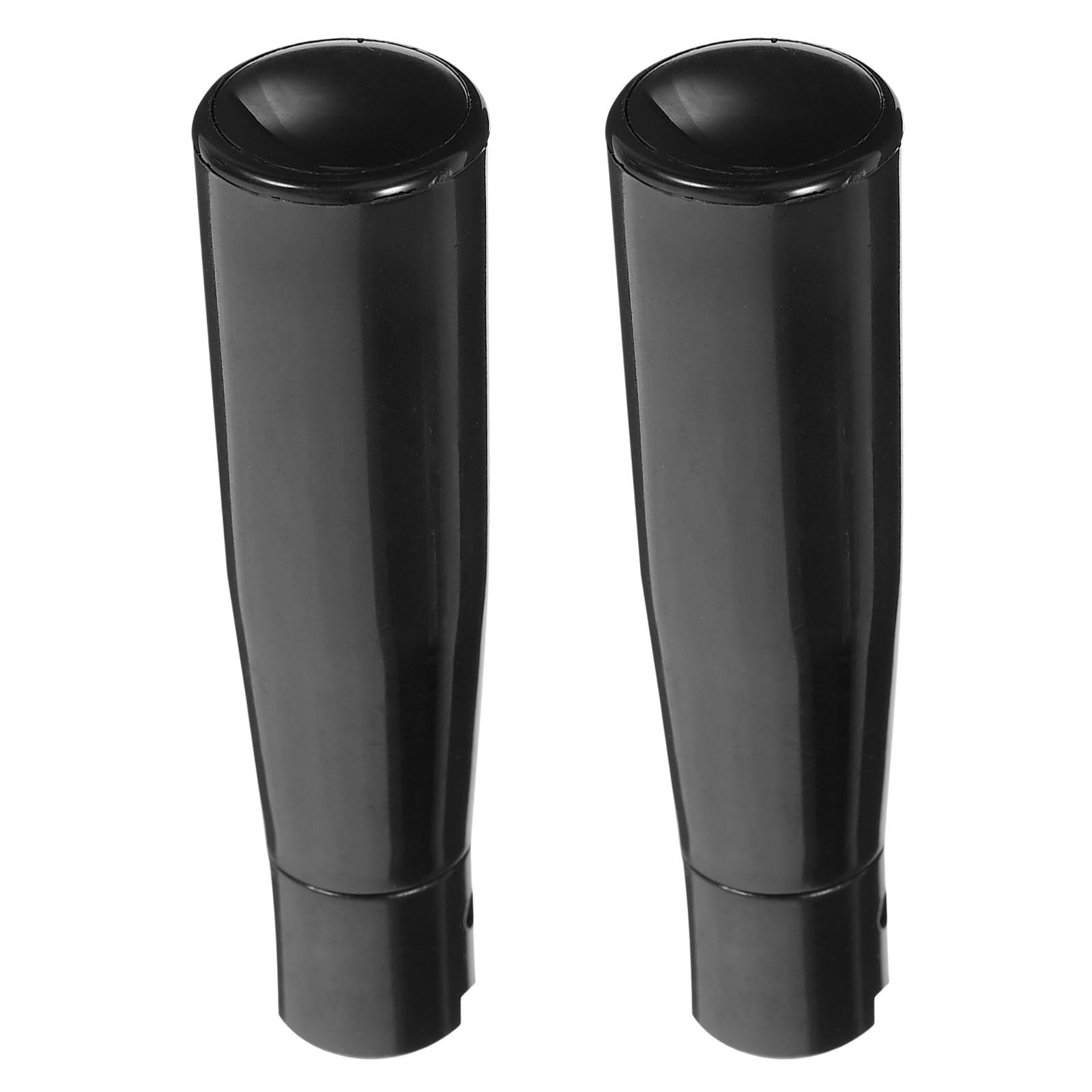 Lot de 2 Poignées Pliantes en Bakélite Noire pour Machines, Surface Lisse, Manivelle Pivotante pour Outils Industriels et Fraiseuses
