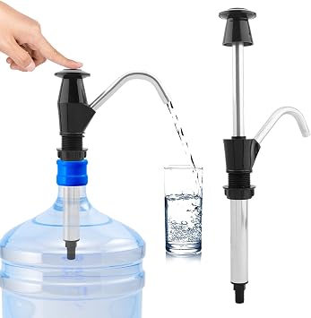 Sink Water Hand Pump Tap, Caravans Sink Tap Double Action Camping Trailer Motorhome Replacement, Self Priming Water Hand Pump Replacement Tool for Home Office Travel Trailer Motorhome Vehicles