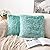 MIULEE Pack of 2 Ultra Soft Fluffy Throw Pillow Covers Decorative Plush Shaggy Double-Sided Faux Fur Pillow Cases Cushions Covers for Sofa Bedroom Car, 18x18 Inch, Purple Ombre
