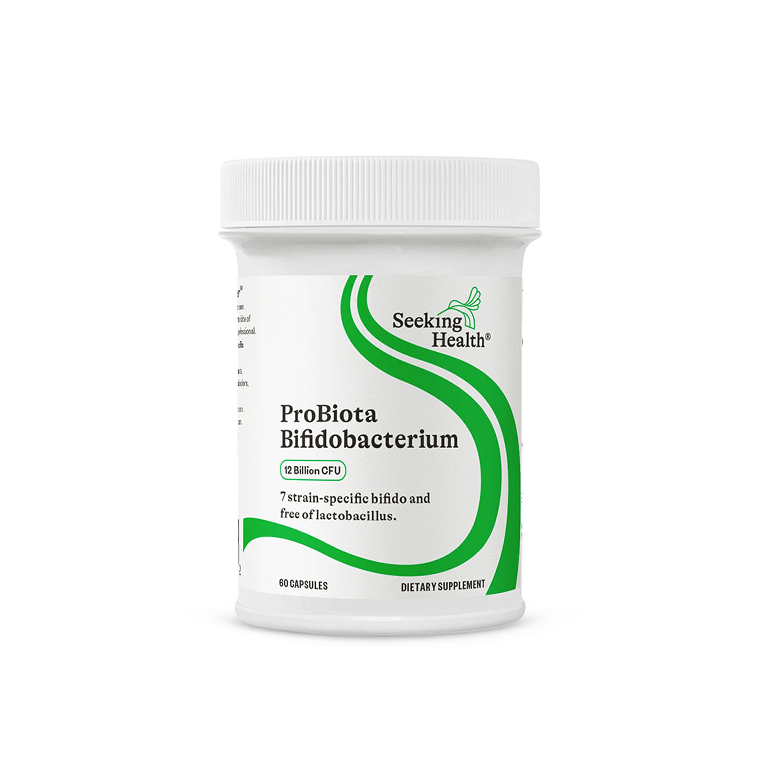 Seeking HealthProBiota Bifidobacterium, 60 Capsules, Probiotic Supplement for Digestive Health, Bifido Only, Vegan- and Vegetarian-Friendly, Supports Colon Health and Immune System*