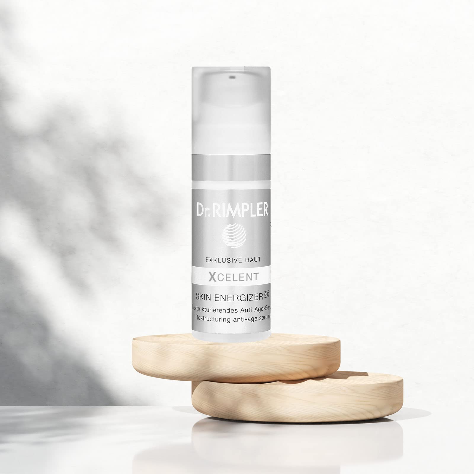 Dr. RIMPLER XCELENT Skin Energizer Q10 25 ml - Anti Aging Wirkstoffserum mit seidiger Textur - hochkonzentrierte Antifaltenpflege - feuchtigkeitsspendende, vitalisierende und straffende Gesichtspflege