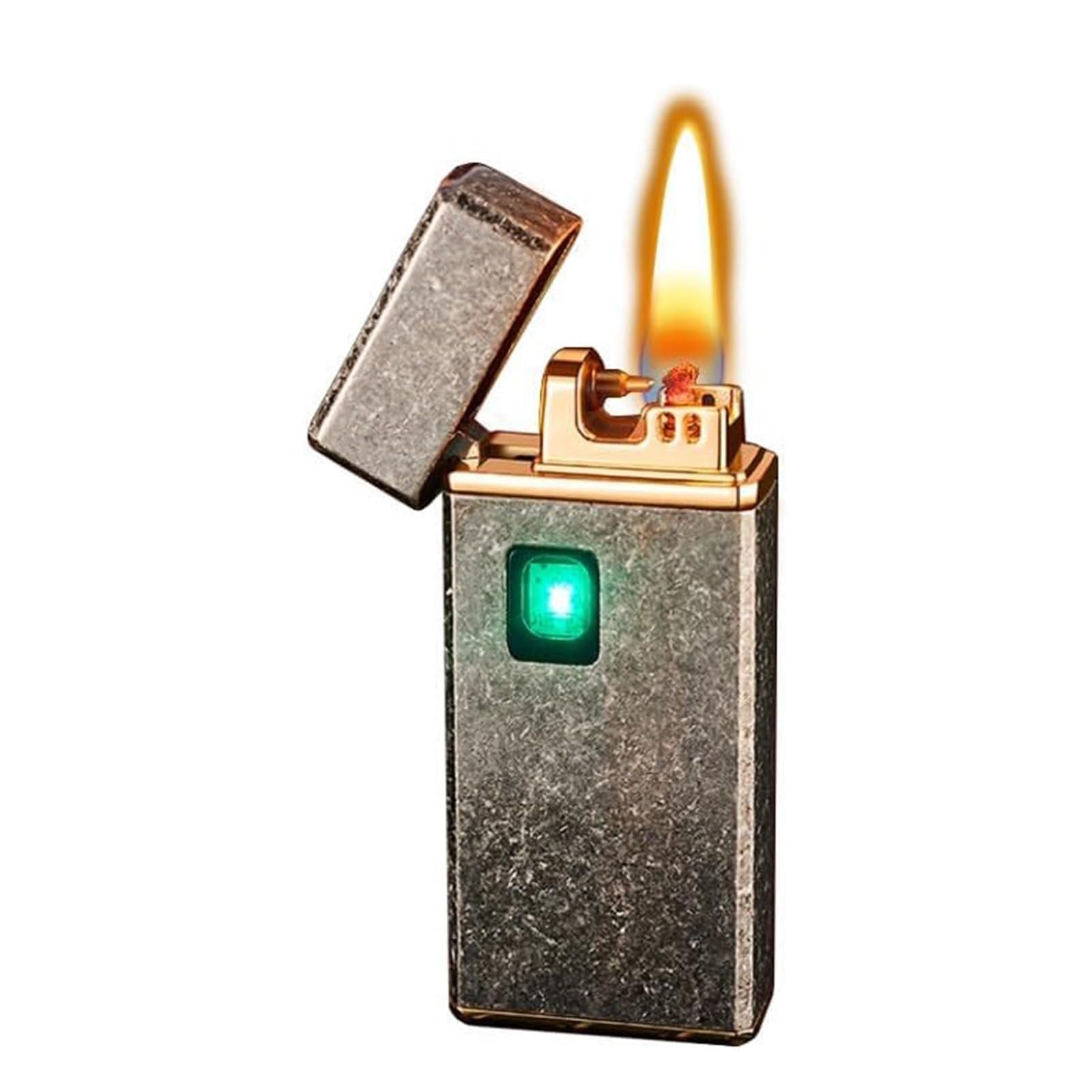Encendedor de queroseno duradero de metal para encender barbacoas sin fallos