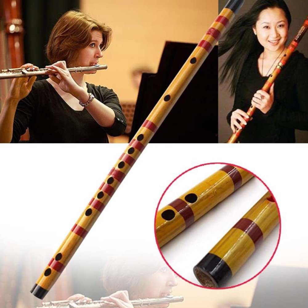 flauta dulce, Flauta vertical corta profesional Instrumento musical de bambú hecho a mano
